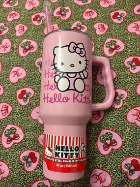 Hello Kitty 40oz Stainless Steel Tumbler
